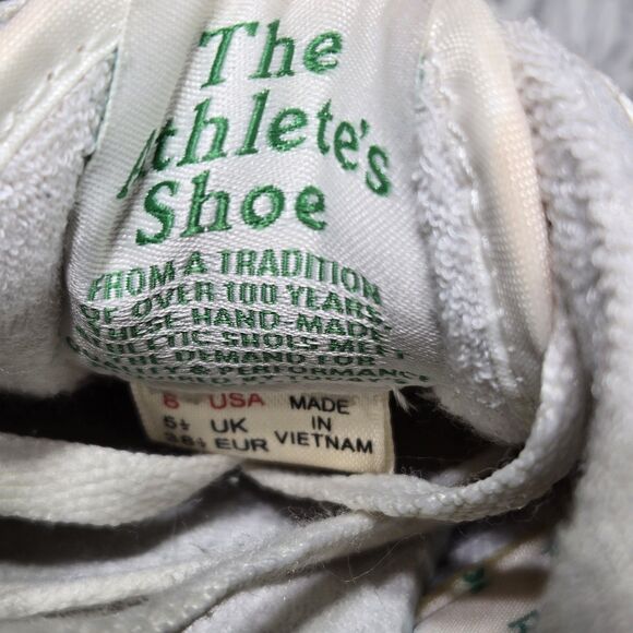 Y2K Reebok England  "Athletic" Classic Club C Women Size 8 White Trainer Shoes - Picture 8 of 12